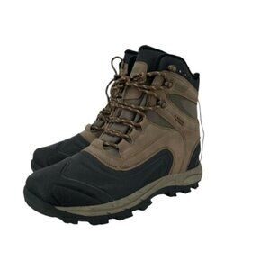 Khombu Boots Men's Riley Waterproof Brown Boots Size 13M Lace Up Outdoor NWOB